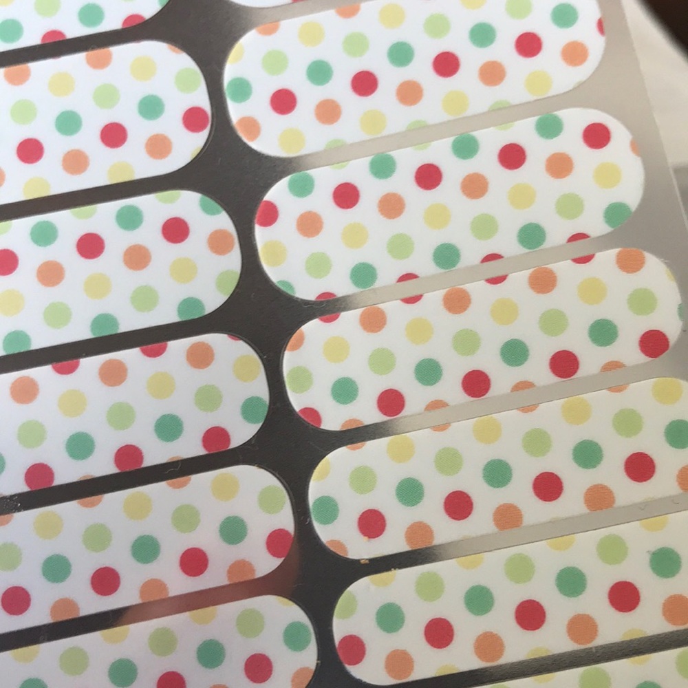 Jamberry polka dot Nail Wraps